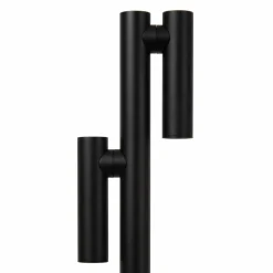 Lucide Lampe sur pied LED rechargeable Antrim, noir, à 2 lampes, IP54, intensité| Lampadaires Led|Lampadaires