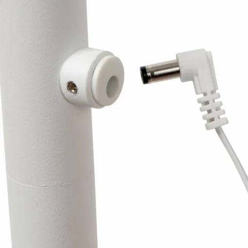 Lucide Lampe sur pied LED rechargeable Gilly, blanc| Lampadaires Led|Lampadaires