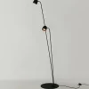 B.lux Lampe sur pied LED Speers F noir.| Lampadaires Led|Lampadaires