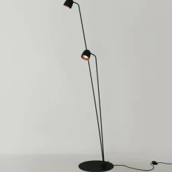 B.lux Lampe sur pied LED Speers F noir.| Lampadaires Led|Lampadaires