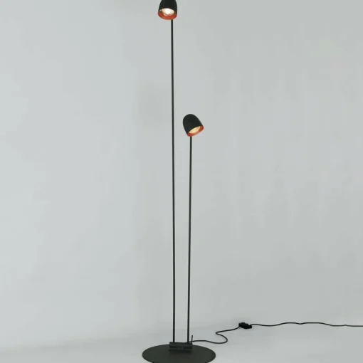 B.lux Lampe sur pied LED Speers F noir.| Lampadaires Led|Lampadaires