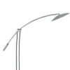 HELL Lampe sur pied Ohio, nickel/chromée| Lampadaires Led|Lampadaires
