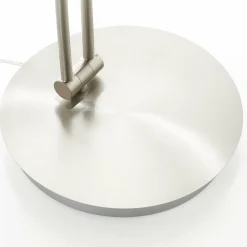 HELL Lampe sur pied Ohio, nickel/chromée| Lampadaires Led|Lampadaires