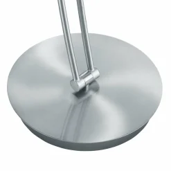 HELL Lampe sur pied Ohio, nickel/chromée| Lampadaires Led|Lampadaires