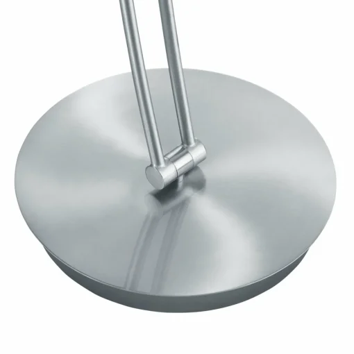 HELL Lampe sur pied Ohio, nickel/chromée| Lampadaires Led|Lampadaires