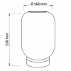Näve Lampe table déco LED 5305558 batterie gris fumée| Lampes À Poser Led|Lampes À Poser Et Lampes De Table