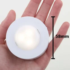 Briloner LED éclairage d'armoire Cabinet, télécommande, Set de 6 pièces| Luminaires Led D'Intérieur