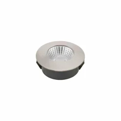 Sigor LED Spot à encastrer au plafond Diled, Ø 6,7 cm, 3.000 K, acier| Spots Encastrés Led|Luminaires Led D'Intérieur