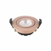 Sigor LED Spot à encastrer au plafond Diled, Ø 8,5 cm, 6 W, Dim-To-Warm, rosé| Spots Encastrés Led|Luminaires Led D'Intérieur