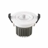 Sigor LED Spot à encastrer au plafond Diled, Ø 8,5 cm, 10 W, 3.000 K, blanc| Spots Encastrés Led|Luminaires Led D'Intérieur