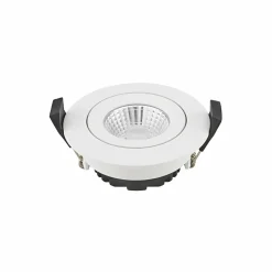 Sigor LED Spot à encastrer au plafond Diled, Ø 8,5 cm, 6 W, 3.000 K, blanc| Spots Encastrés Led|Luminaires Led D'Intérieur