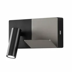LEDS-C4 E-Lamp Mini applique LED noire/grise| Appliques Murales Led|Appliques Murales