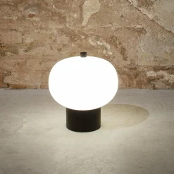 LEDS-C4 iLargi lampe table LED Ø 24 cm frêne foncé| Lampes À Poser Led|Lampes À Poser Et Lampes De Table