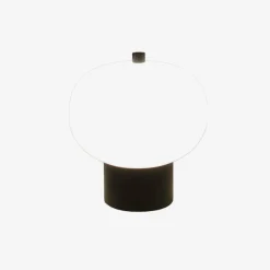 LEDS-C4 iLargi lampe table LED Ø 24 cm frêne foncé| Lampes À Poser Led|Lampes À Poser Et Lampes De Table