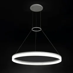 LEDS-C4 Suspension LED CIRC Round, Ø 100 cm, blanc, aluminium| Suspensions Led|Suspensions