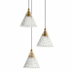 LEDS-C4 Veneto suspension LED 3 lampes noire| Suspensions Led|Suspensions