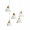LEDS-C4 Veneto suspension LED 5 lampes noire| Suspensions Led|Suspensions