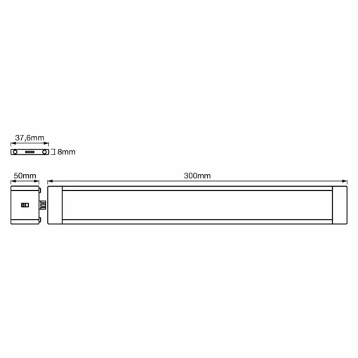 LEDVANCE Cabinet Slim lampe sous meuble LED 30 cm| Luminaires Led D'Intérieur