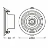 LEDVANCE Decor Filament Halo downlight LED| Spots Encastrés Led|Luminaires Led D'Intérieur