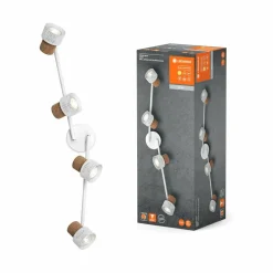 LEDVANCE LED spot pour plafond LED Cork, GU10, à 4 lampes, intensité| Spots Et Projecteurs Led|Spots