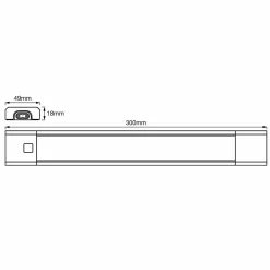 LEDVANCE Linear Slim RGBW lampe sous meuble 30 cm| Luminaires Led D'Intérieur