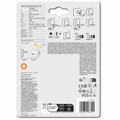 LEDVANCE Lunetta Edge veilleuse à prise noire| Luminaires Led D'Intérieur