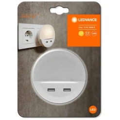 LEDVANCE Lunetta USB veilleuse LED avec port USB| Appliques Murales Led|Appliques Murales