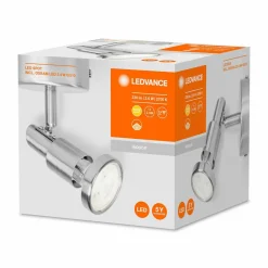 LEDVANCE Niclas spot LED, nickel, à 1 lampe| Spots Et Projecteurs Led|Spots