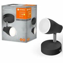 LEDVANCE Pear spot saillie LED GU10 1 lampe noir| Spots Et Projecteurs Led|Spots