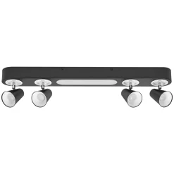 LEDVANCE Plafonnier LED Neptune, 4 spots LED, noir| Spots Et Projecteurs Led|Spots