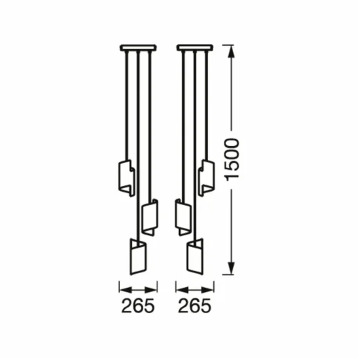 LEDVANCE SMART+ WiFi Decor Twist suspension, noir| Suspensions Led|Suspensions
