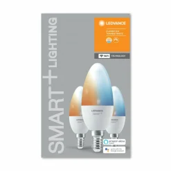 LEDVANCE SMART+ WiFi E14 5W bougie 2 700-6 500K, 3| Ampoules Connectées Et Intelligentes|Ampoules Connectées Et Intelligentes