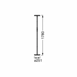 LEDVANCE SMART+ WiFi lampadaire LED up/down RGBW| Lampadaires Led|Lampadaires