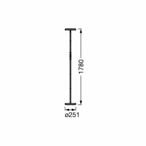 LEDVANCE SMART+ WiFi lampadaire LED up/down RGBW| Lampadaires Led|Lampadaires