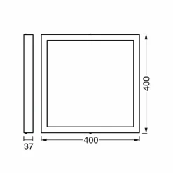 LEDVANCE SMART+ WiFi Orbis Downlight Surface 40x40| Plafonniers Led|Plafonniers