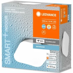 LEDVANCE SMART+ WiFi Orbis Wall Aqua IP44 20x20 cm| Plafonniers Led|Plafonniers