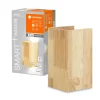LEDVANCE SMART+ WiFi Orbis Wall Wood, 21 x 11 cm| Appliques Murales Led|Appliques Murales