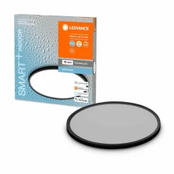 LEDVANCE SMART+ WiFi Orbis Disc, noir, Ø 50 cm| Plafonniers Led|Plafonniers