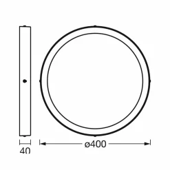 LEDVANCE SMART+ WiFi Orbis Downlight Surface Ø40cm| Plafonniers Led|Plafonniers