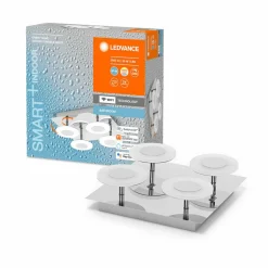 LEDVANCE SMART+ WiFi Orbis Wave IP44 30 x 30 cm| Plafonniers Led|Plafonniers