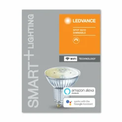 LEDVANCE SMART+ WiFi réflecteur GU10 5W 45° 2 700K| Ampoules Connectées Et Intelligentes|Ampoules Connectées Et Intelligentes
