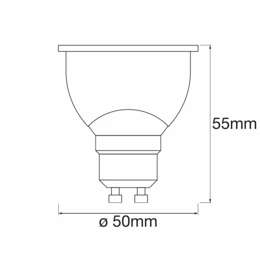 LEDVANCE SMART+ WiFi réflecteur GU10 5W 45° 2 700K| Ampoules Connectées Et Intelligentes|Ampoules Connectées Et Intelligentes