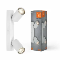 LEDVANCE Spot LED Octagon, intensité variable, à 2 lampes, blanc| Spots Et Projecteurs Led|Spots