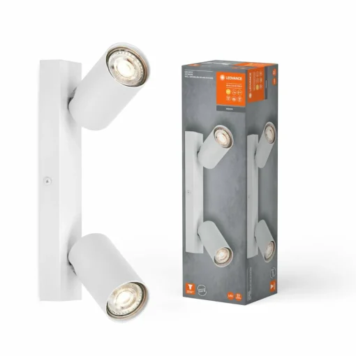 LEDVANCE Spot LED Octagon, intensité variable, à 2 lampes, blanc| Spots Et Projecteurs Led|Spots