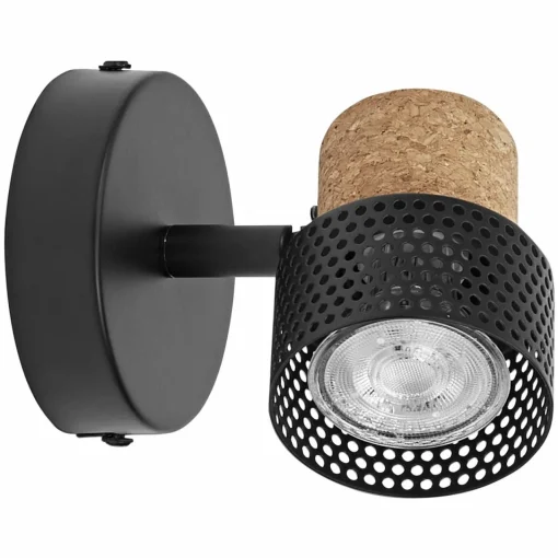LEDVANCE Spot mural LED Cork, GU10, intensité variable, noir| Spots Et Projecteurs Led|Spots