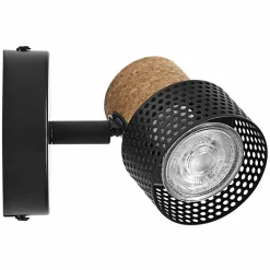 LEDVANCE Spot mural LED Cork, GU10, intensité variable, noir| Spots Et Projecteurs Led|Spots