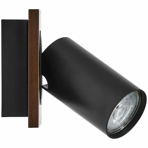 LEDVANCE Spot mural LED Mercury GU10, bois/noir| Spots Et Projecteurs Led|Spots