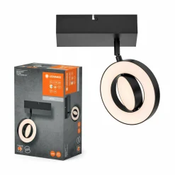LEDVANCE Spot mural LED Saturn CCT, interrupteur, noir| Spots Et Projecteurs Led|Spots