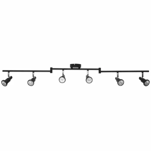 LEDVANCE Spot pour plafond LED GU10, à 6 lampes, noir| Spots Et Projecteurs Led|Spots