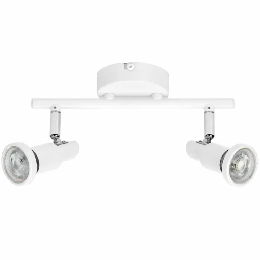 LEDVANCE Spot pour plafond LED GU10, à 2 lampes, blanc| Spots Et Projecteurs Led|Spots